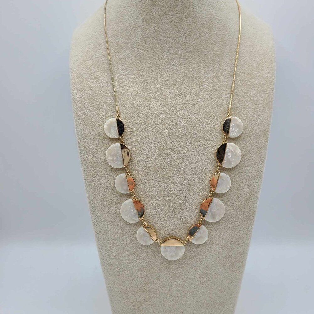 J Crew Disc Necklace - Picture 8 of 9